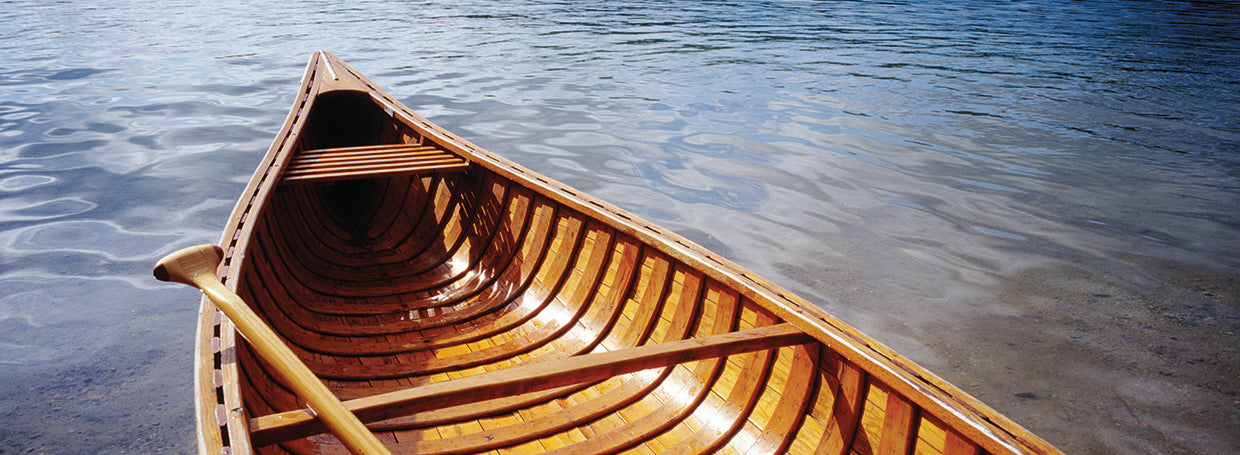 Canoa en Walden Pond Lienzo