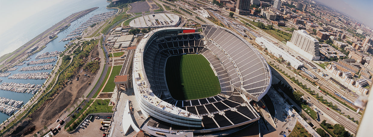 Aerial View Soldier Field