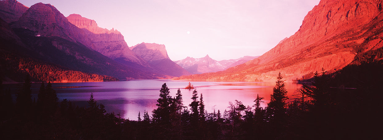 Pink St. Mary Lake