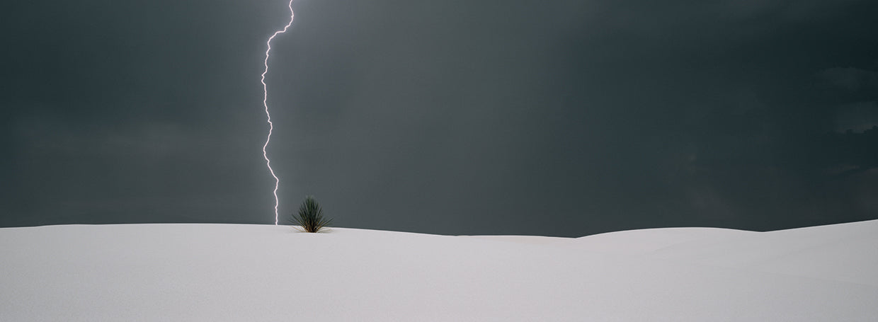 Relámpago del desierto Lienzo
