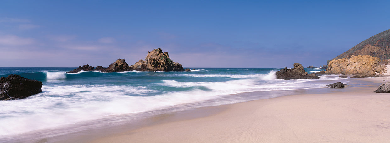 Surf en la playa de Pfeiffer Lienzo