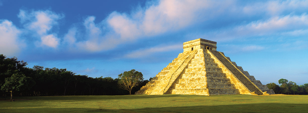 Pirámide de Yucatán Lienzo