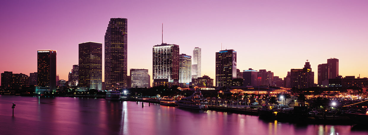 Dusk over Biscayne Bay