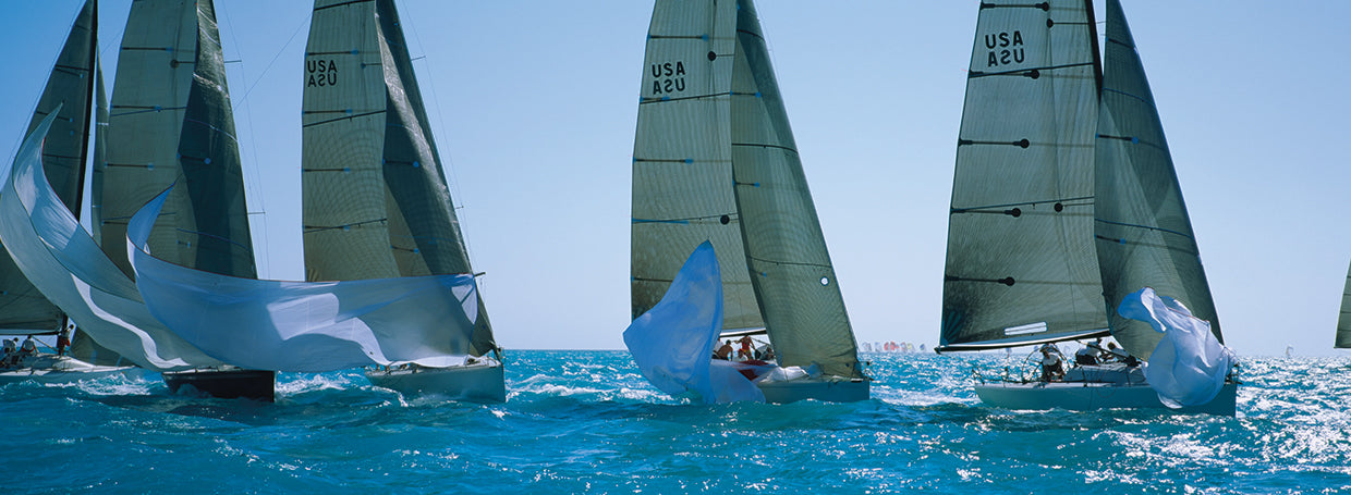 Carreras de veleros en Key West Lienzo