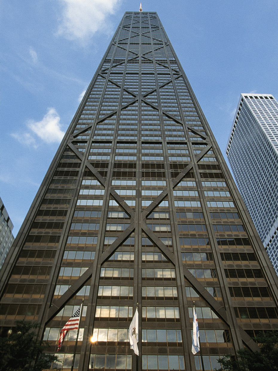 Líneas de construcción de John Hancock Lienzo