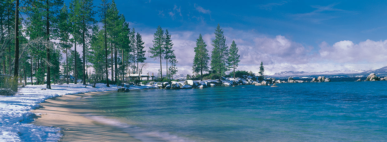 Cielos azules sobre el lago Tahoe Lienzo