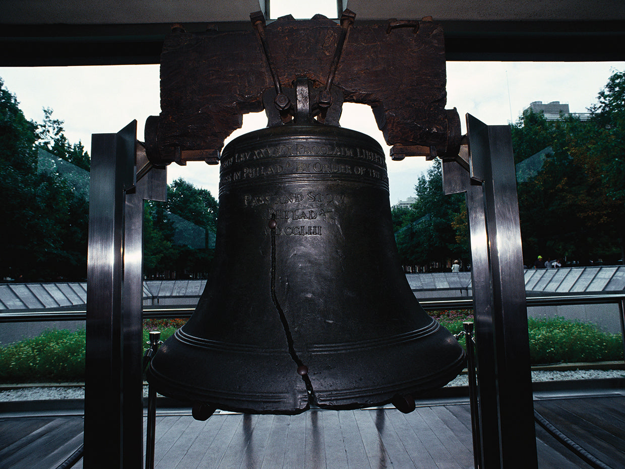 La grieta de Liberty Bell Lienzo