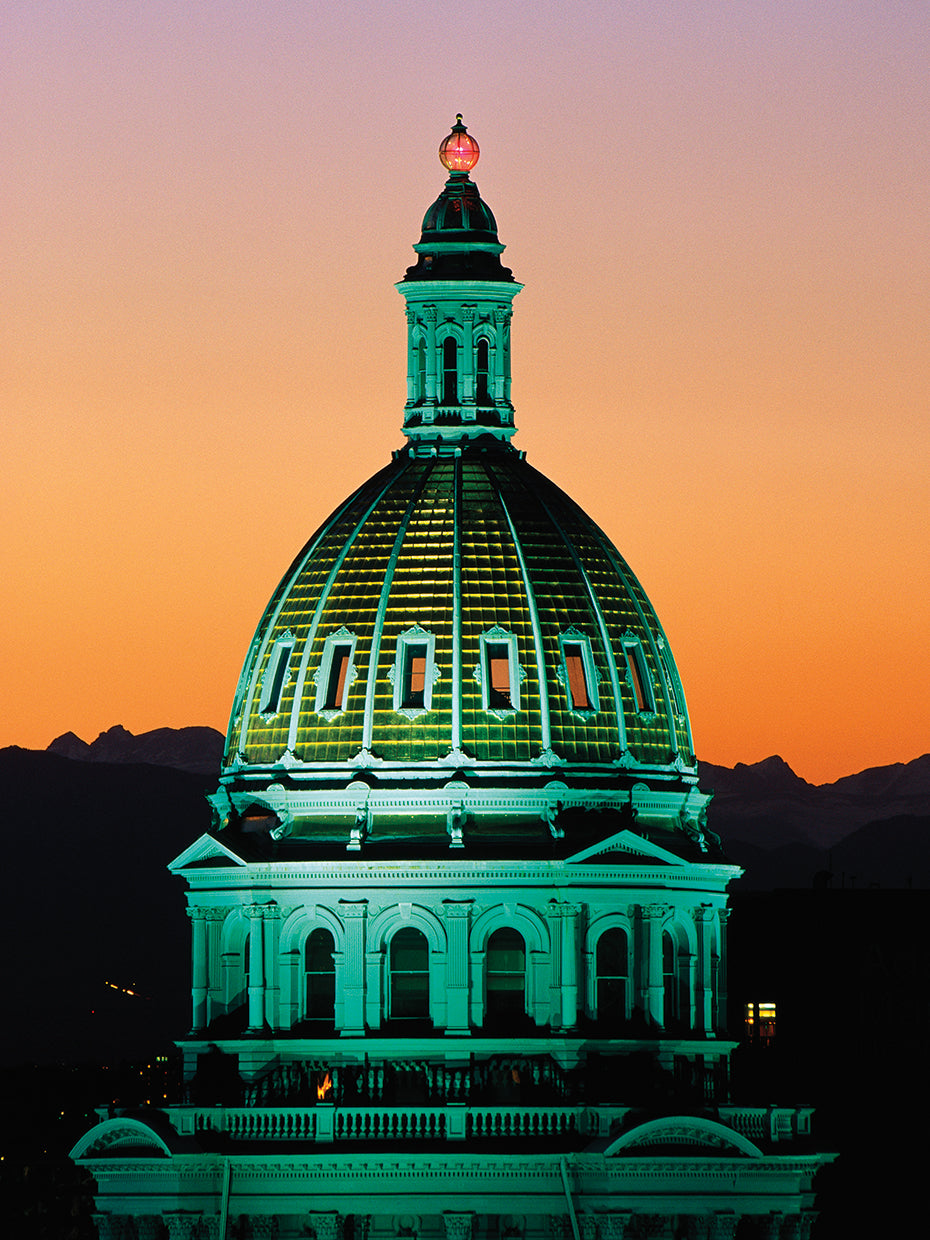 Colorado Capitol Evening