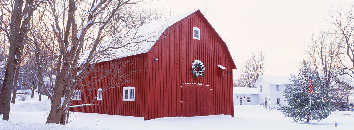 Michigan Winter Barn