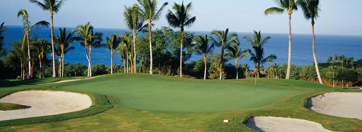 Golfing in Maui