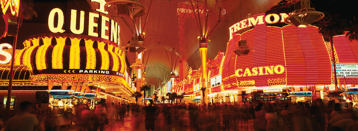 Casino en la noche Lienzo