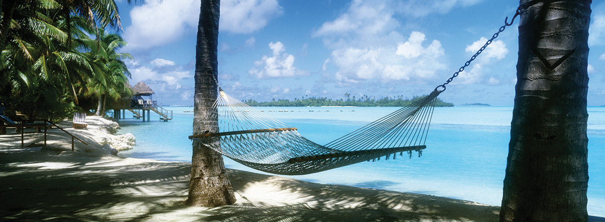 Hamaca en las Islas Cook Lienzo