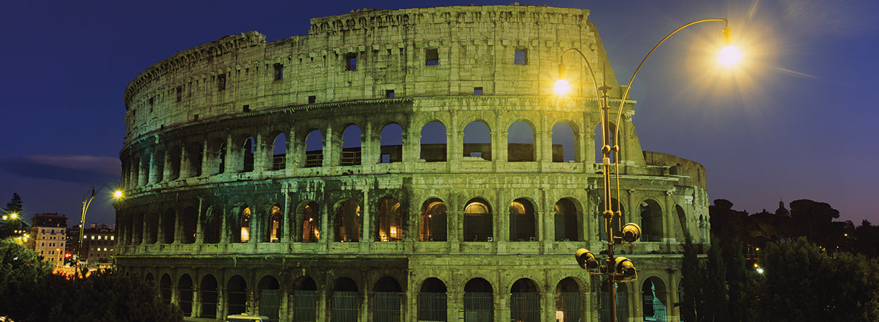 Ancient Coliseum at Night