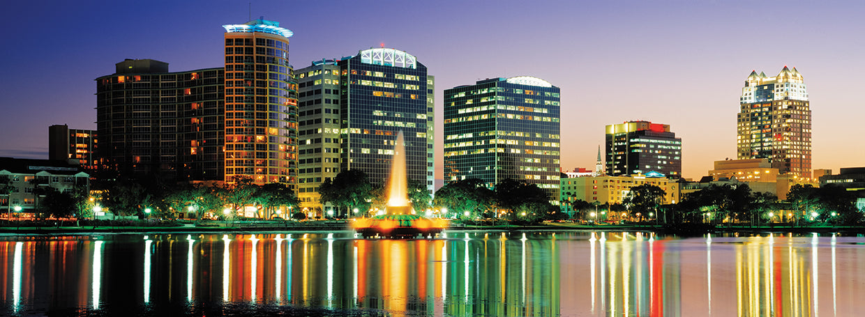 Orlando Skyline at Dusk
