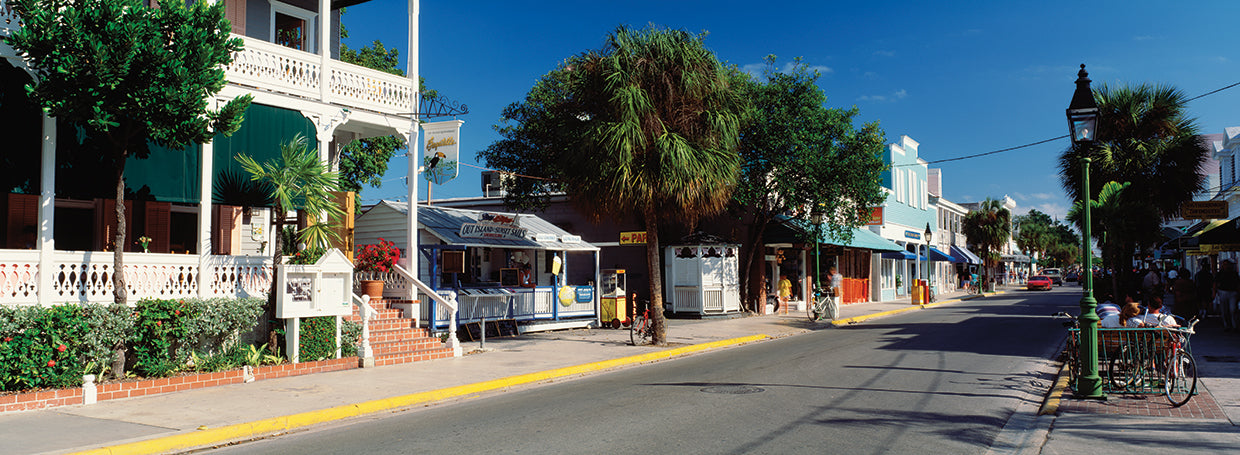 Calle Duval en Key West Lienzo