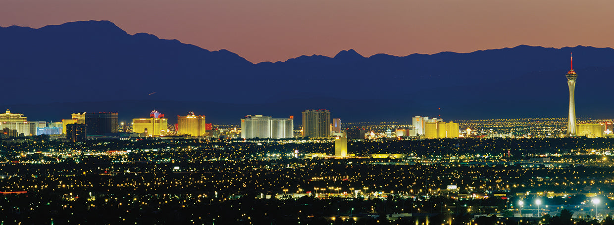 Horizonte de las vegas Lienzo