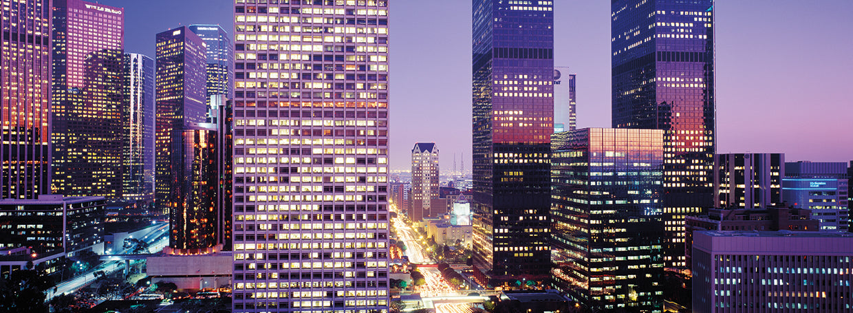 Looking Down Los Angeles