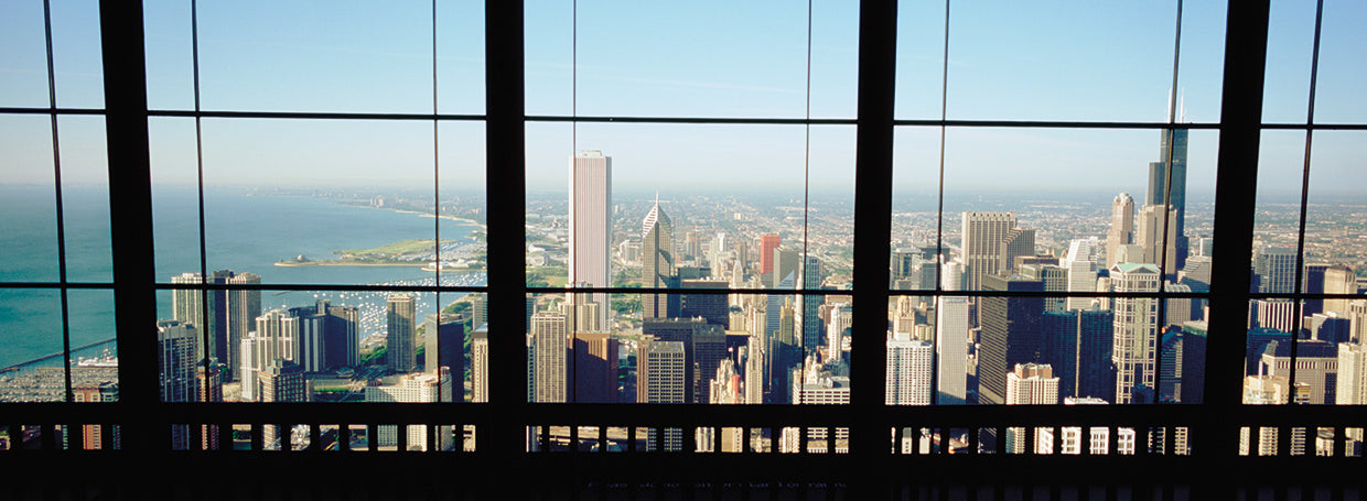 Chicago a través de la ventana Lienzo