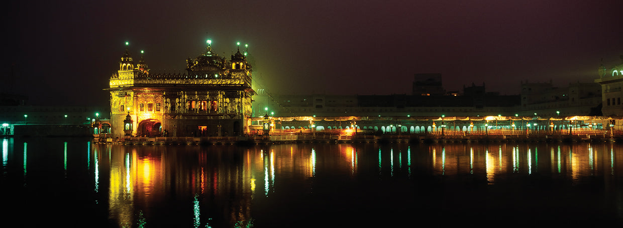 Punjab Temple at Night