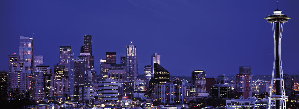 Noche sobre Seattle Lienzo