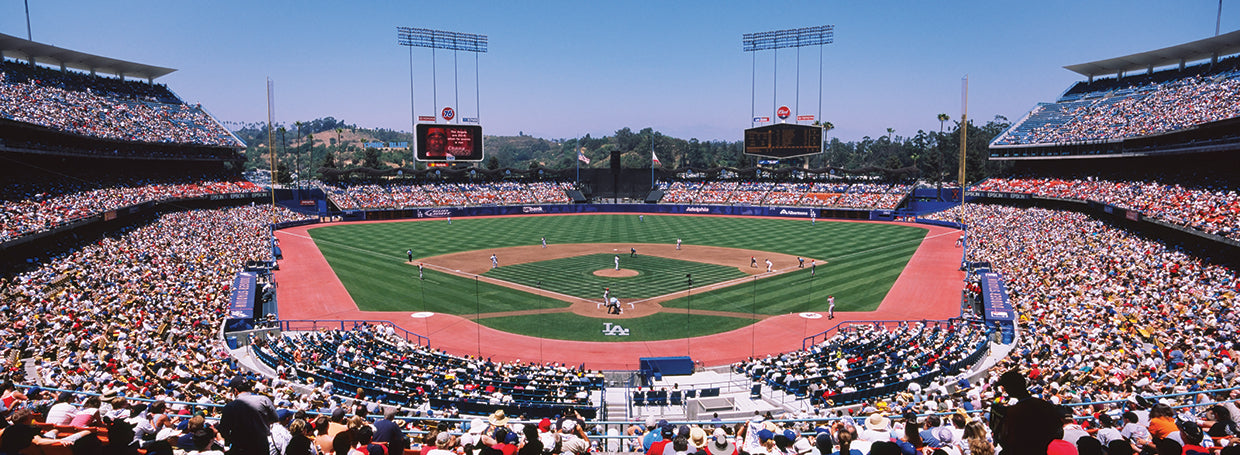 Dodger Stadium Spectators