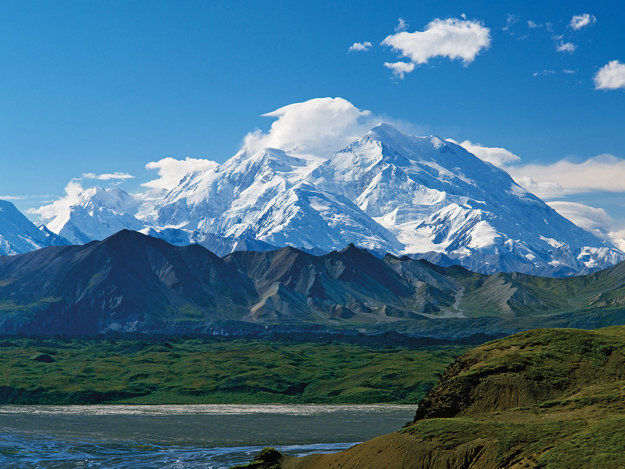 Monte McKinley cubierto de nieve Lienzo