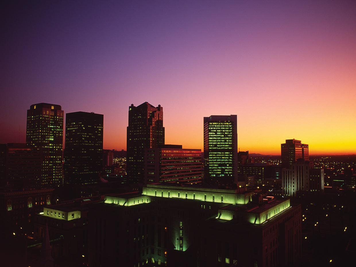 Downtown Birmingham at Dusk