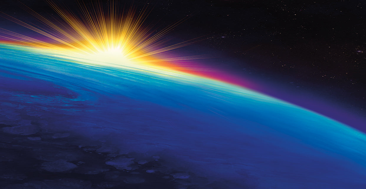 The Earth at Sunrise