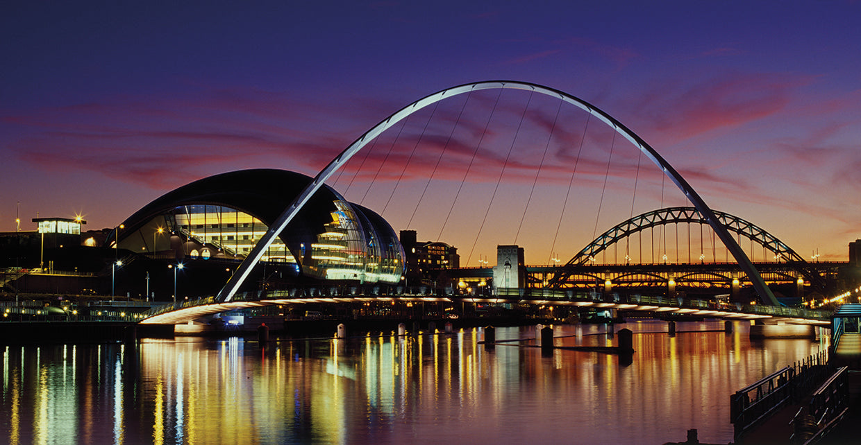 Puentes sobre el río Tyne Lienzo