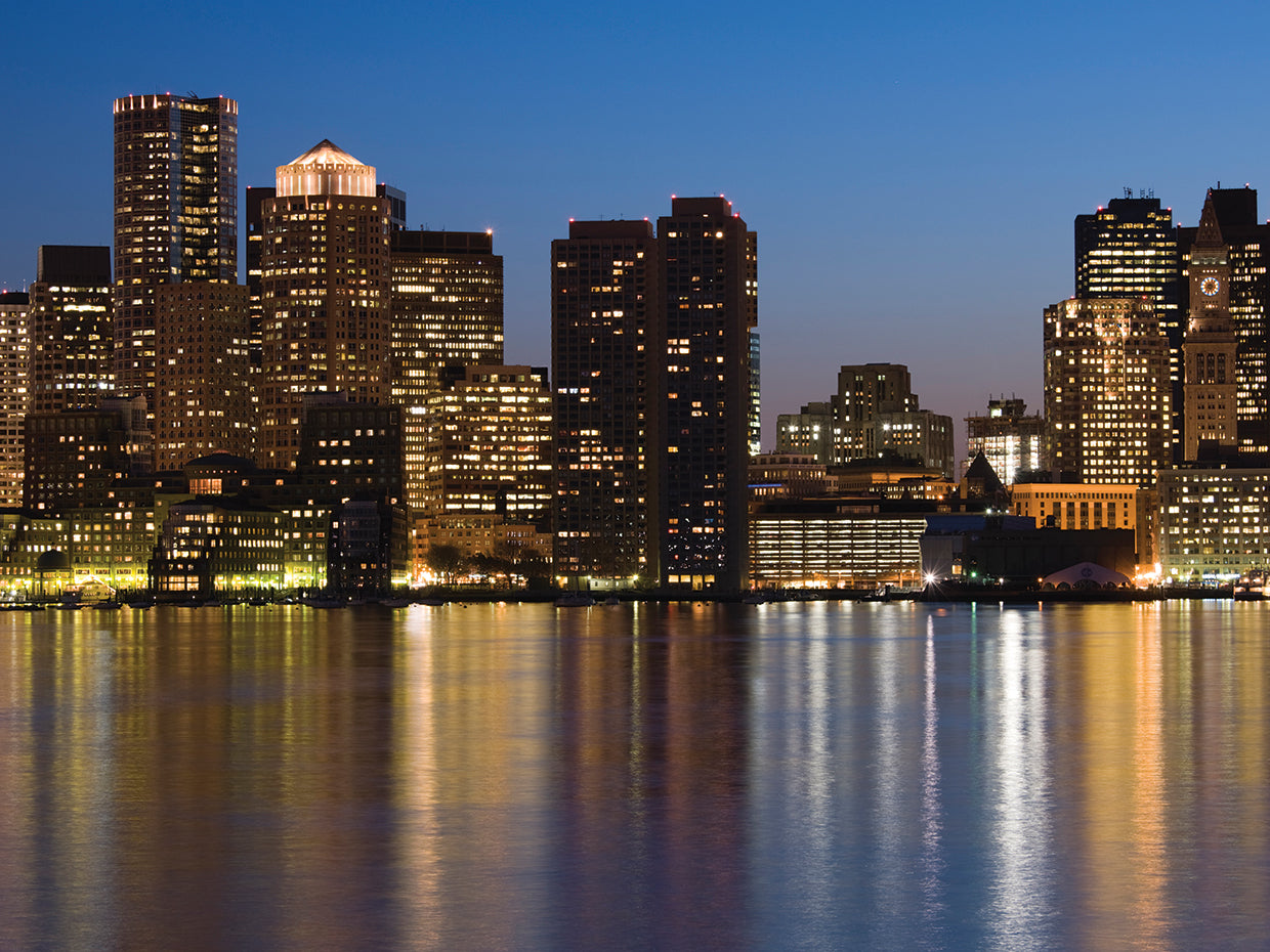 Boston From The Waterfront