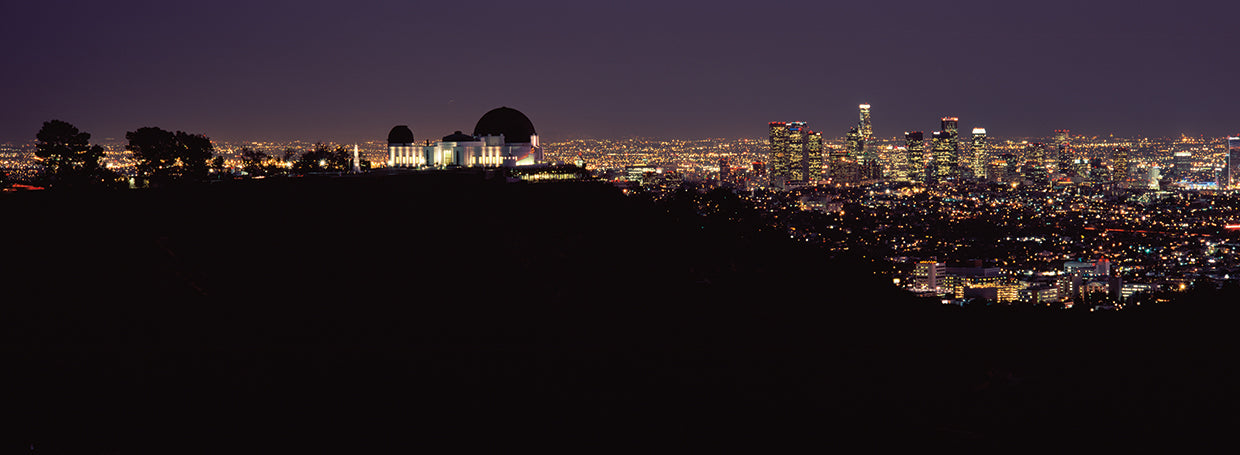 LA del Observatorio Griffith Lienzo