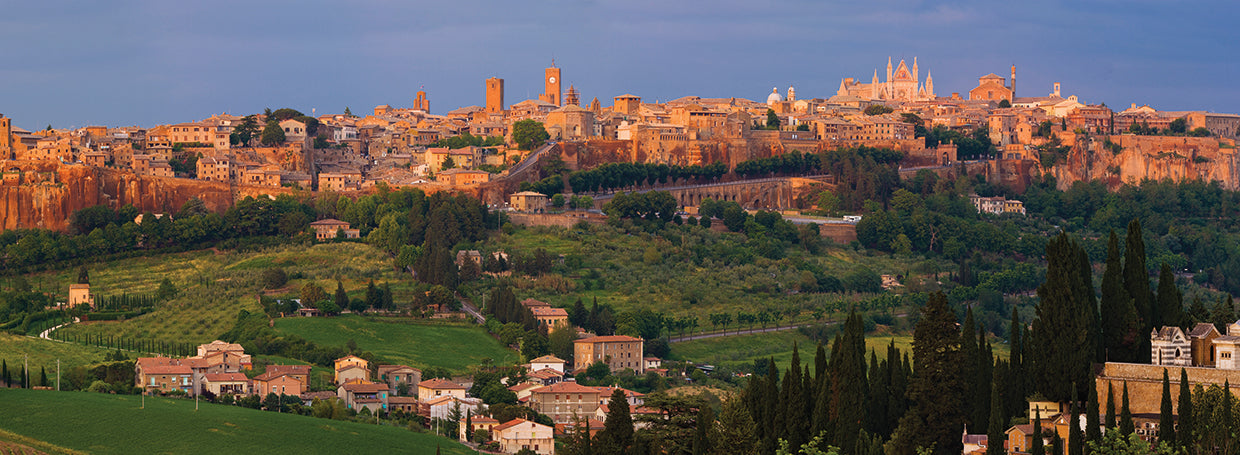 Paisaje urbano de Umbría, Italia Lienzo
