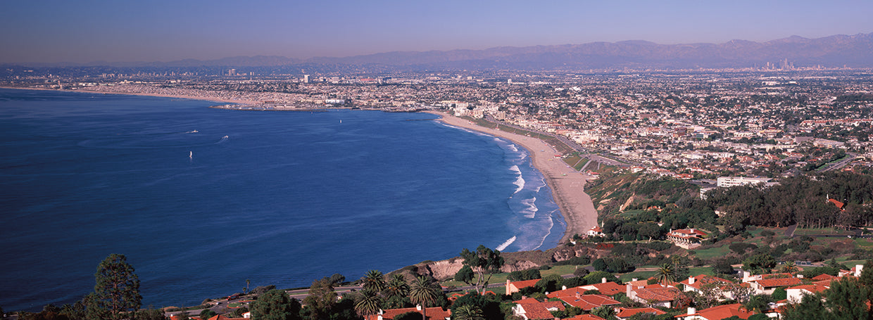 Playa de Santa Mónica Lienzo