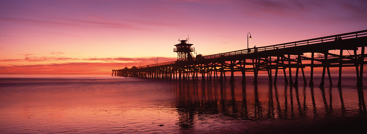 San Clemente Pier Silhouette