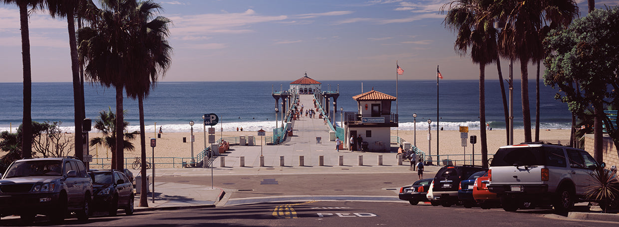 Manhattan Beach Pier Roads