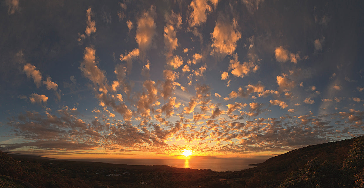 Sunset Over the Pacific