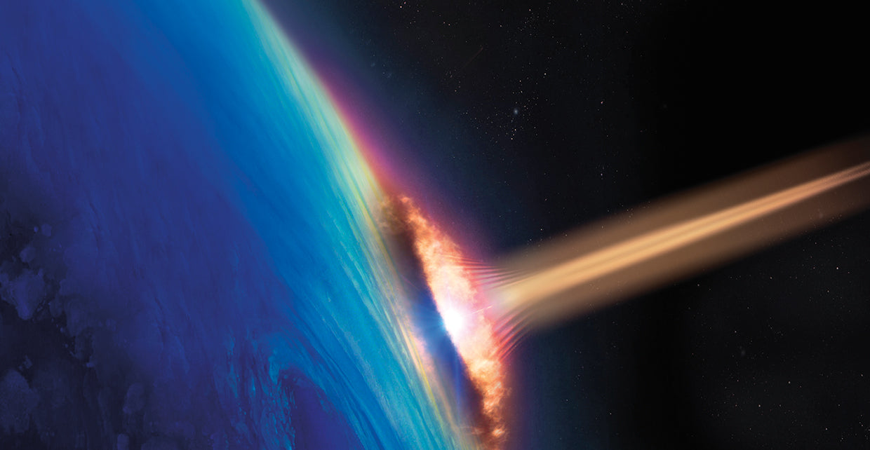 Comet Crashing Into Earth