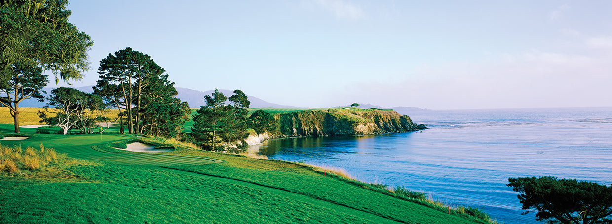 Golfing at Pebble Beach