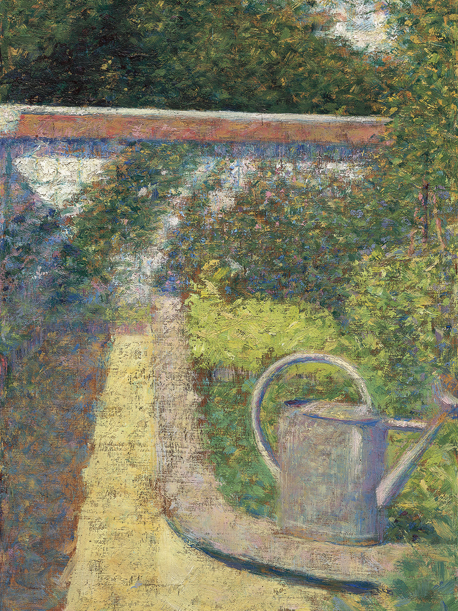 The Watering Can – Garden At Le Raincy (C. 1883)