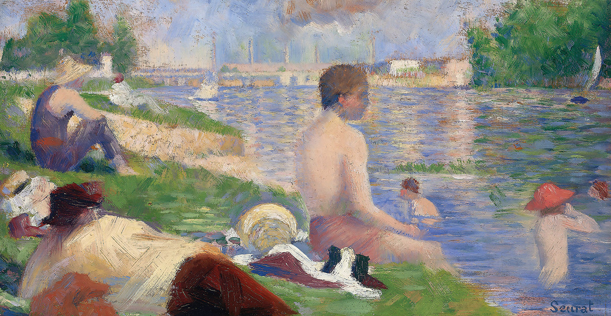 Final Study For “Bathers At Asnières” (1883)