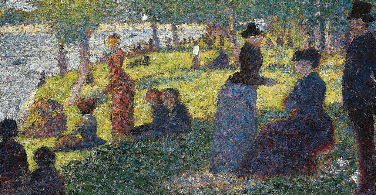 Oil Sketch For “La Grande Jatte” (1884)