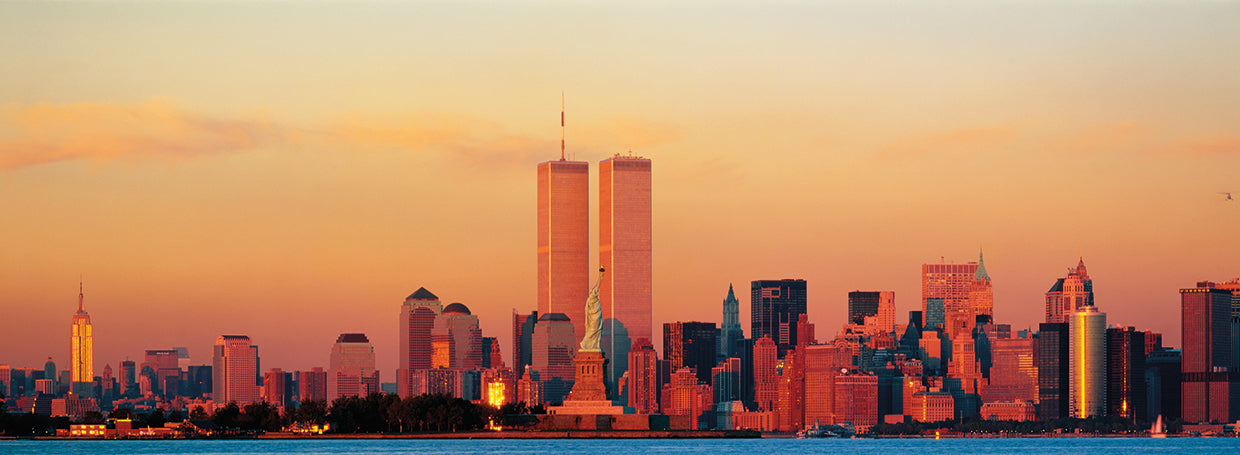 Sunset over World Trade Center