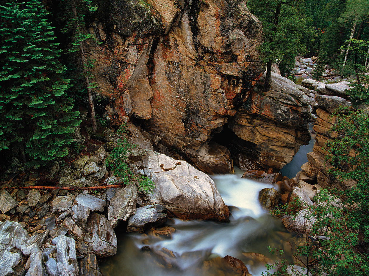 Río Roaring Fork Lienzo