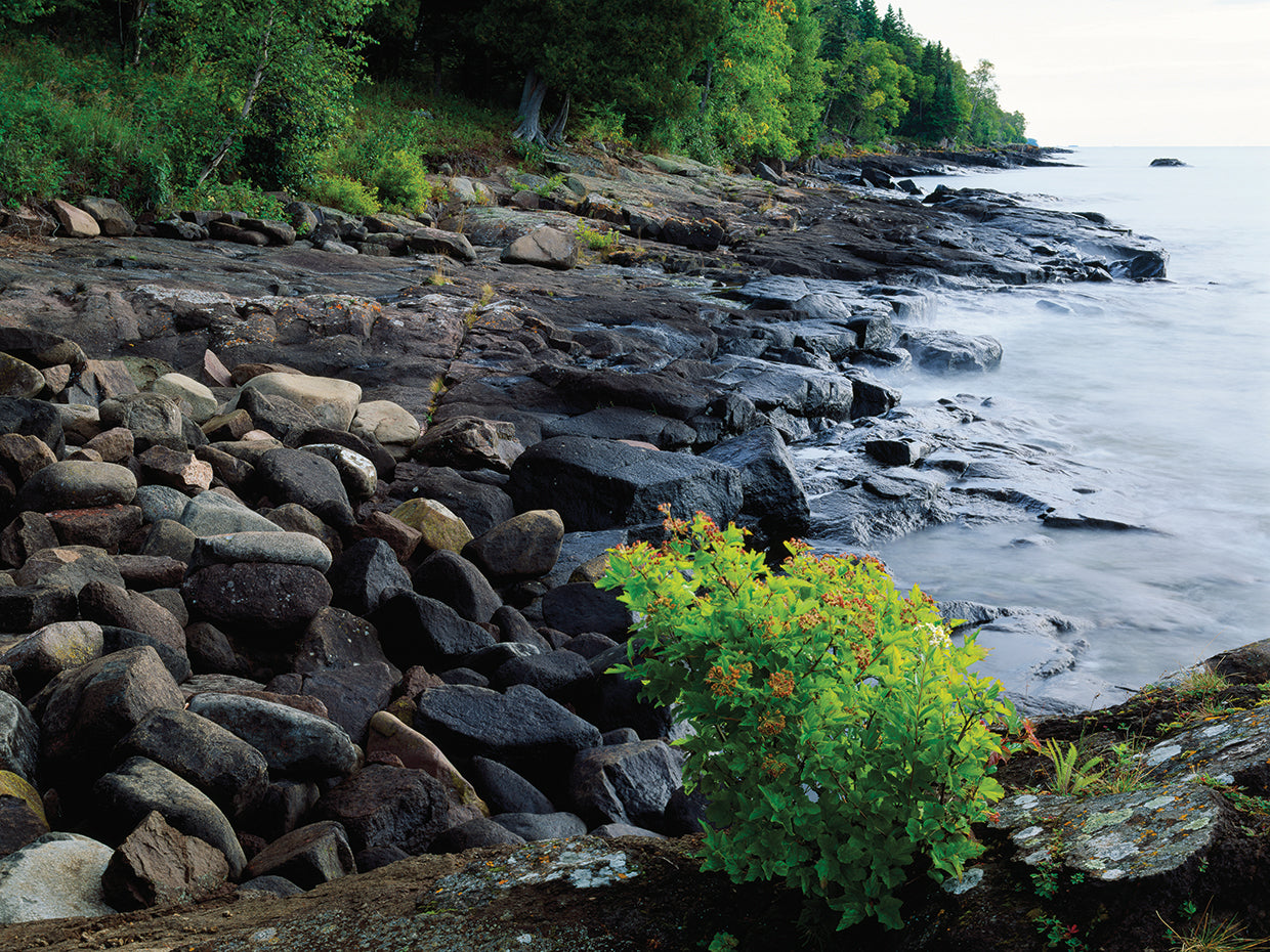 Rocas del lago superior Lienzo