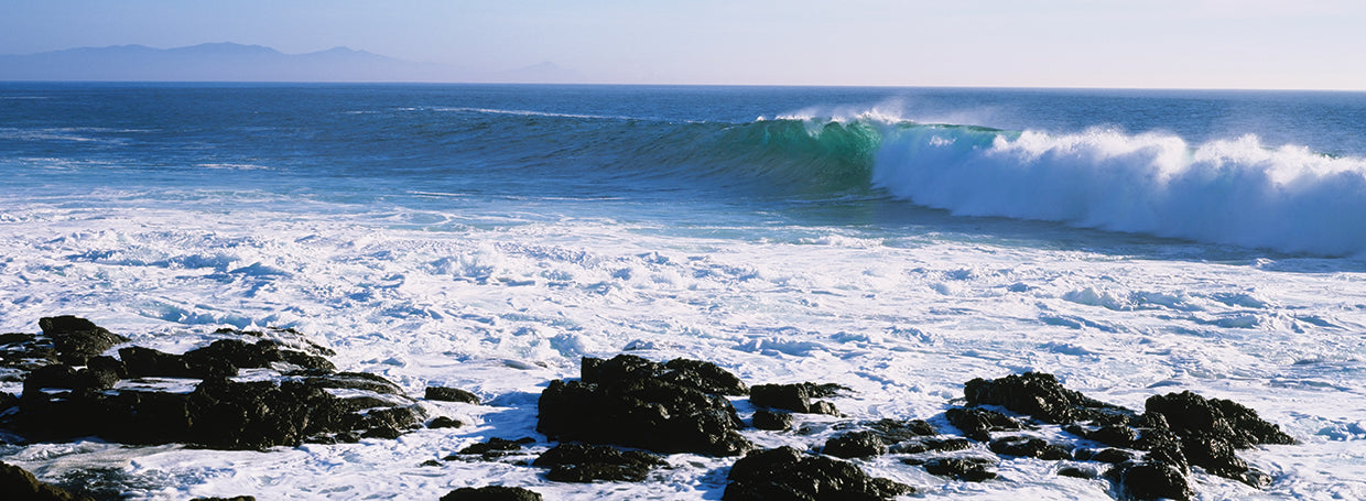 Olas costeras de Baja Lienzo