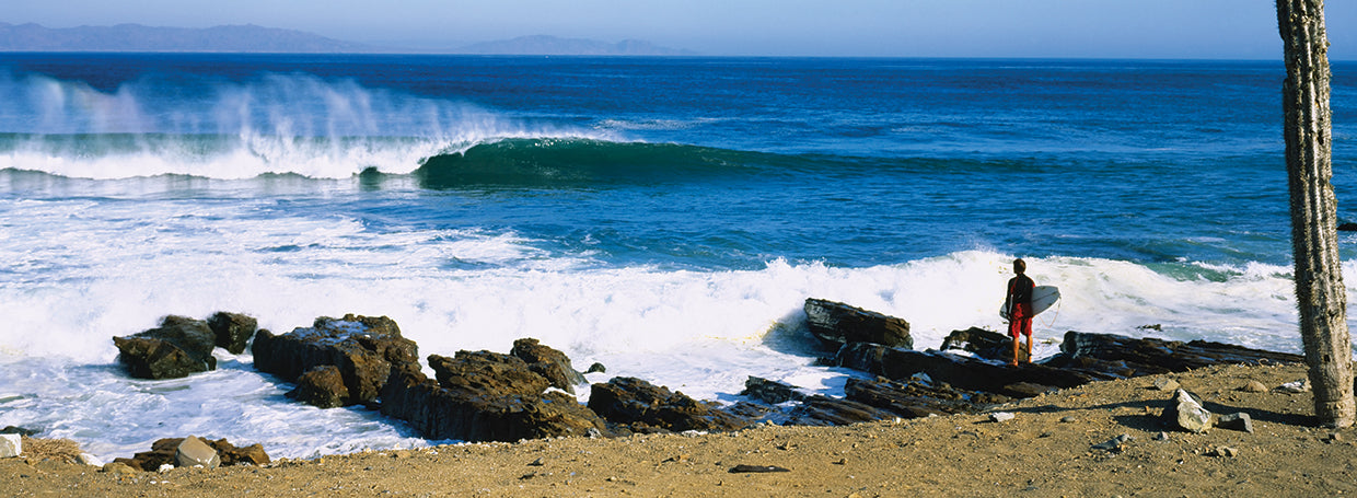 Looking at the Surf in Baja