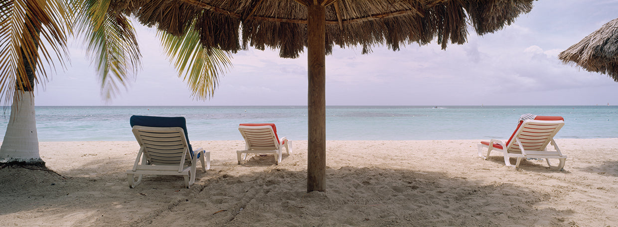 Lounging on 7-Mile Beach