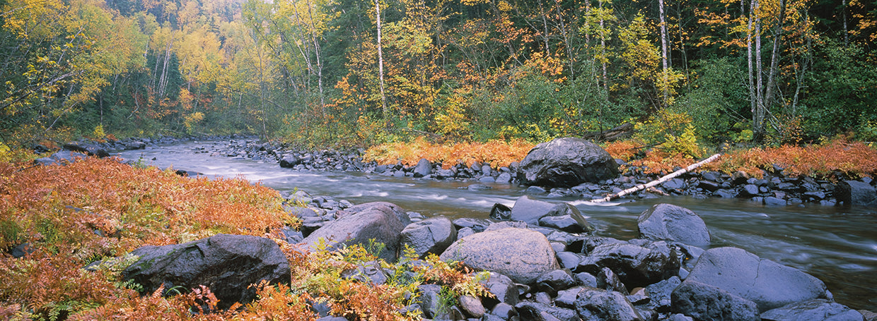 Brule River Flowing
