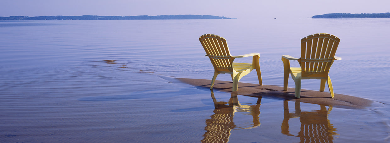 Chairs by the Lake