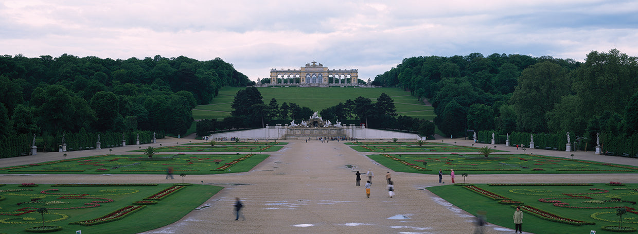 Jardín del palacio de Schonbrunn Lienzo